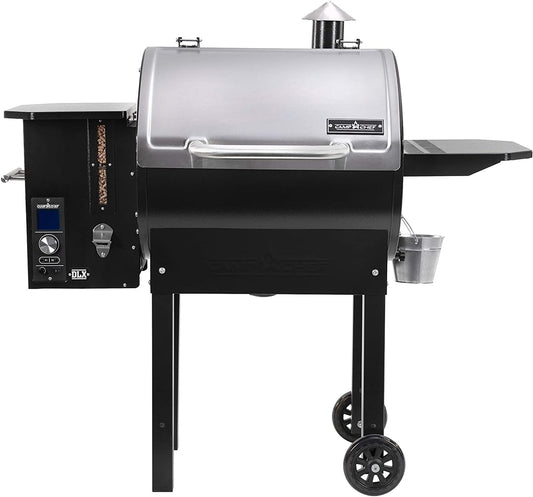 DLX Pellet Grill & Smoker - Outdoor Pellet Smoker & Grill with a PID Gen 2 Digital Controller - Stainless Steel